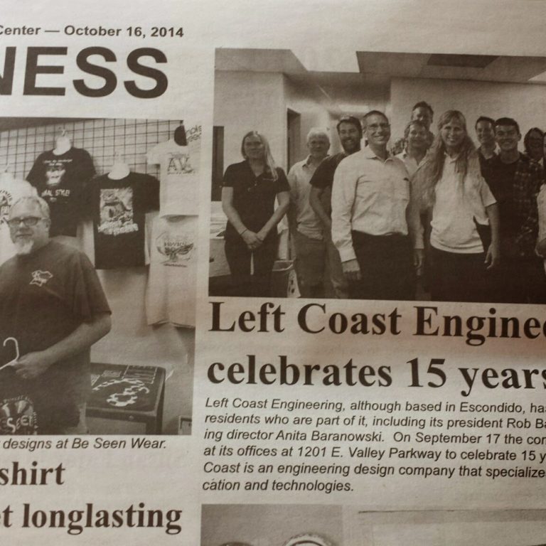 LCE Celebrates 15 Years news article